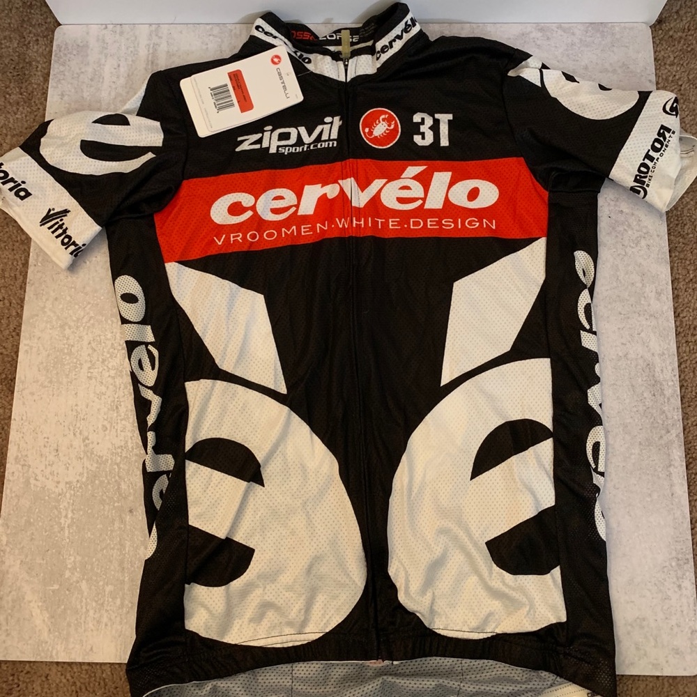 2009 *RARE* Castelli Cervelo Test Team Jersey